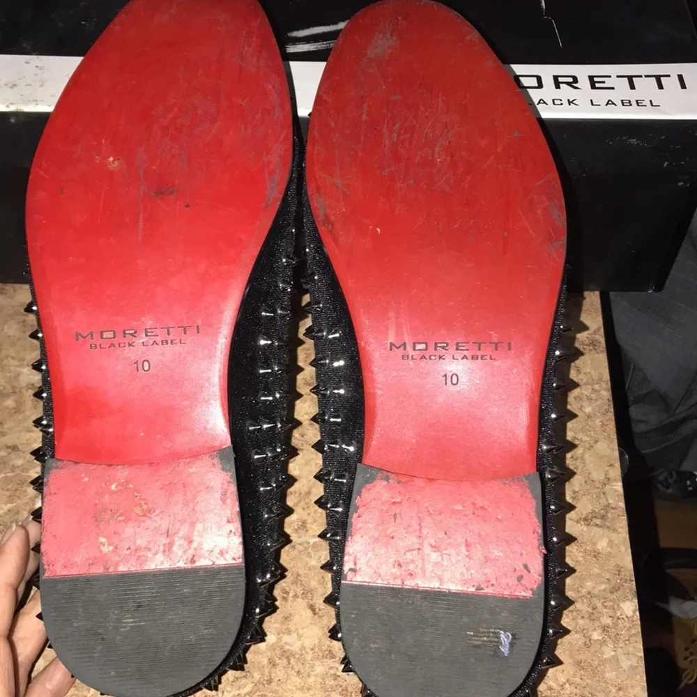 Men’s Studded Moretti Dress Loafers